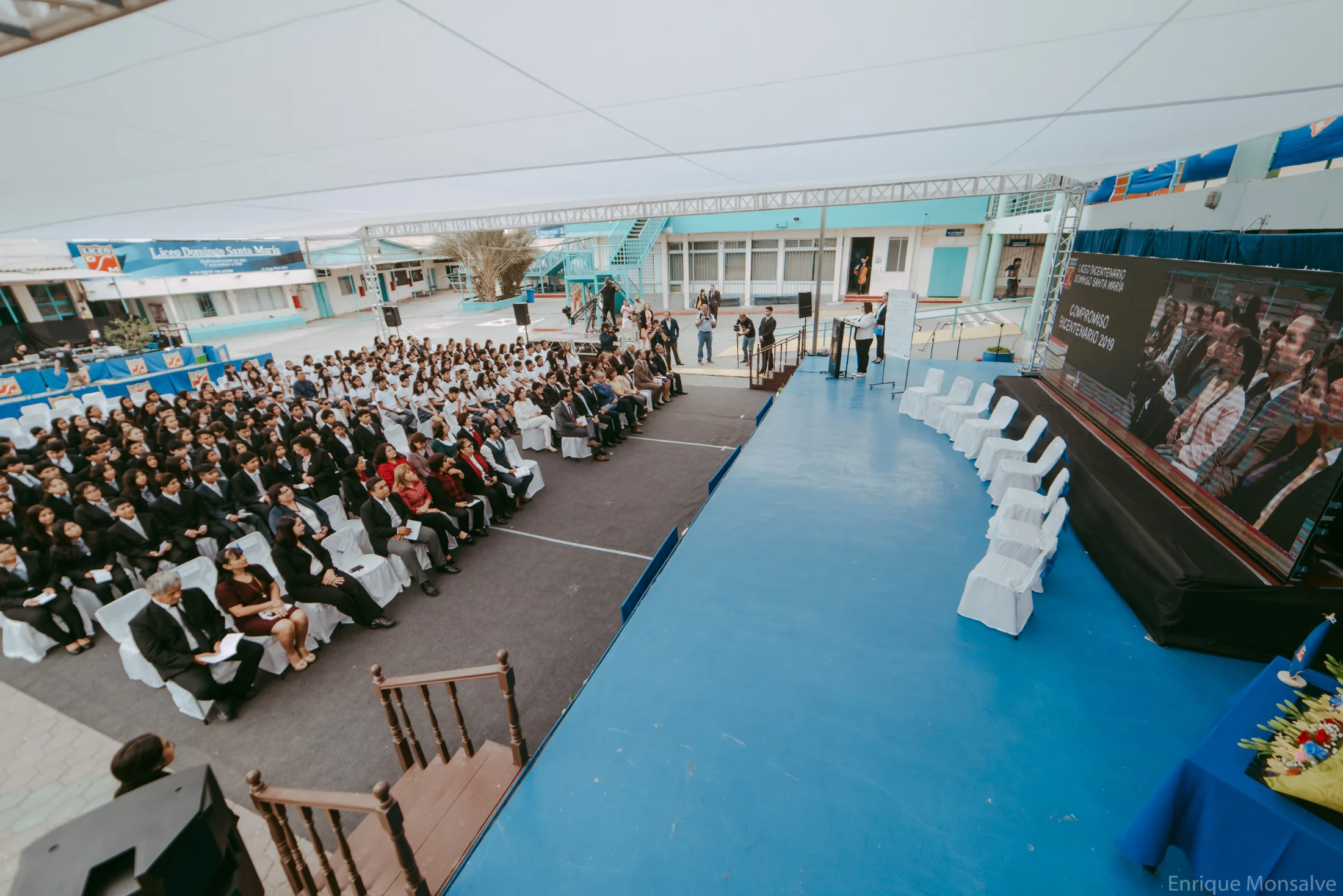 Ceremonia Liceo Santa María